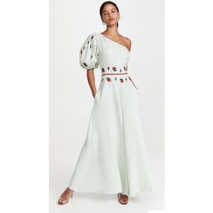 Fanm Mon Datcha Linen Mint Green Jumpsuit Sz. S